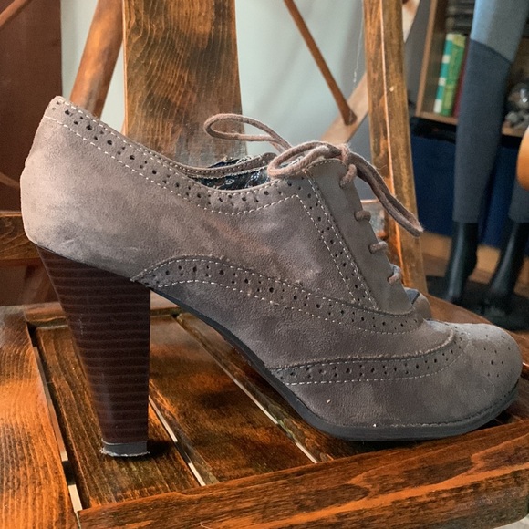 Fioni Faux Suede Booties - Picture 5 of 5